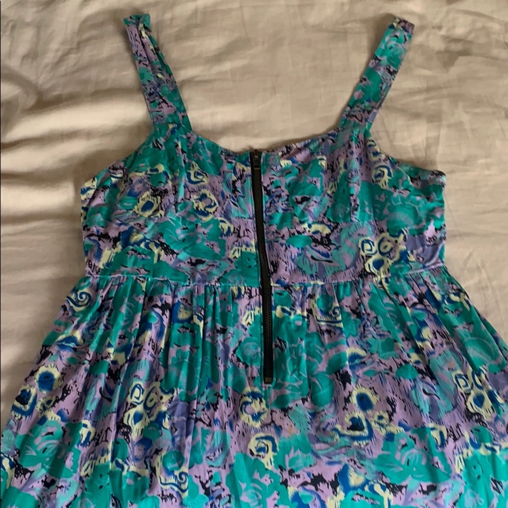 Floral print dress